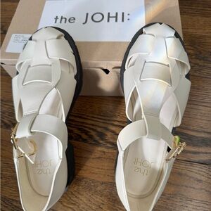 White Fisherman sandals Women's Shoes